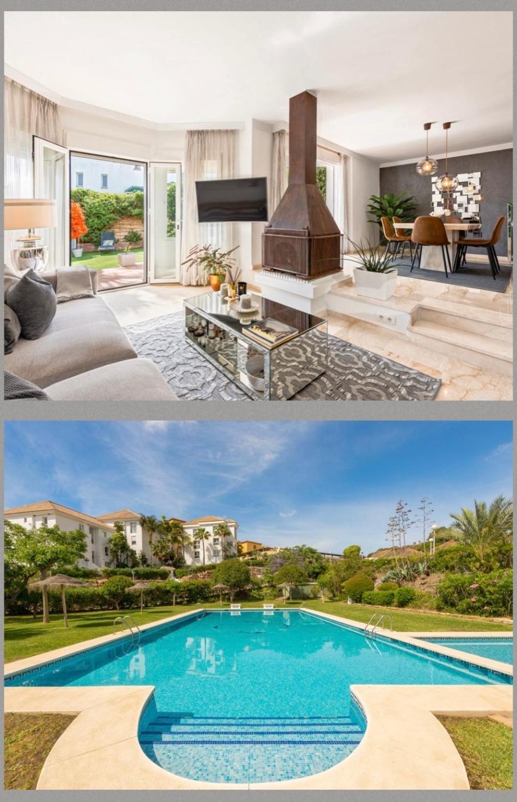 Вілла Cozy Townhouse Selwo Естепона Екстер'єр фото